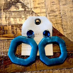 Stunning blue earrings